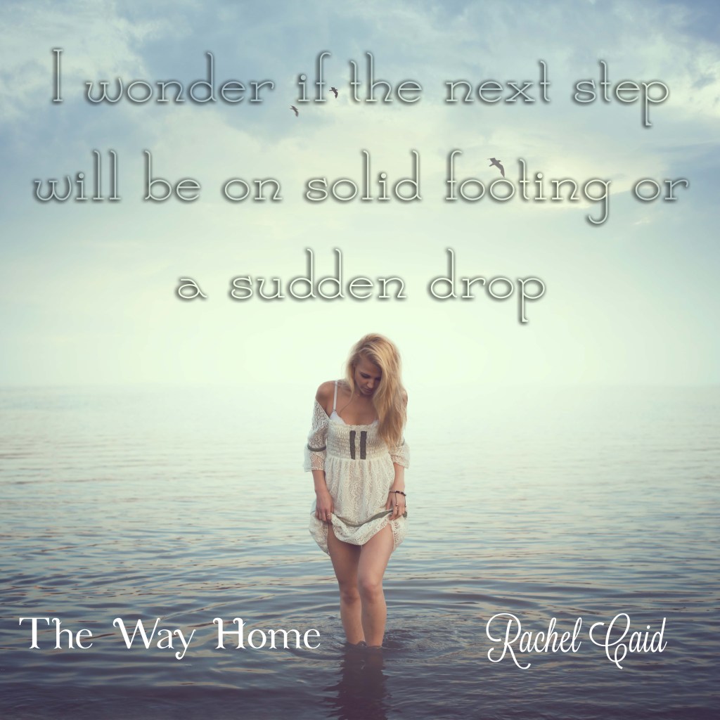 Beautiful girl in the water. Beach, sunrise, cold morning.