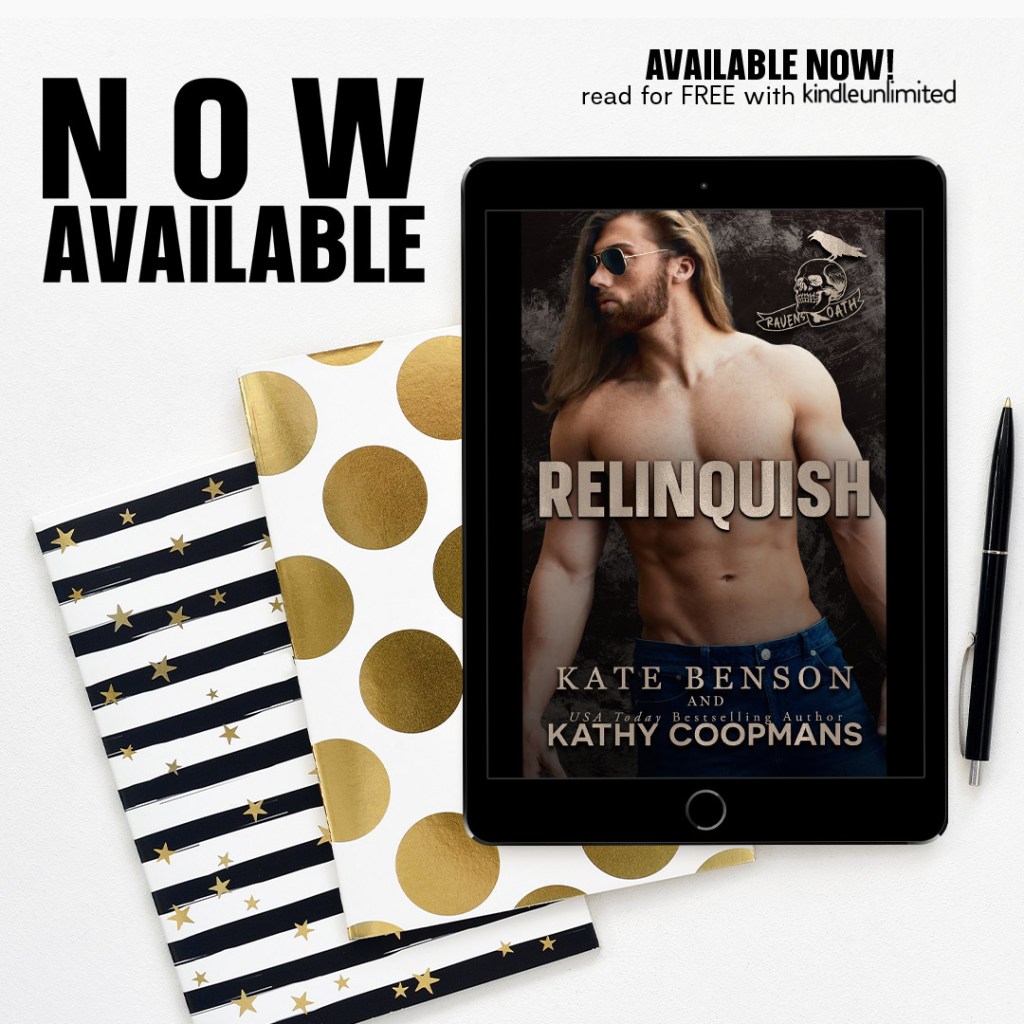 Relinquish by Kathy Coopmans & Kate Benson ~ Release Blitz & Giveaway
